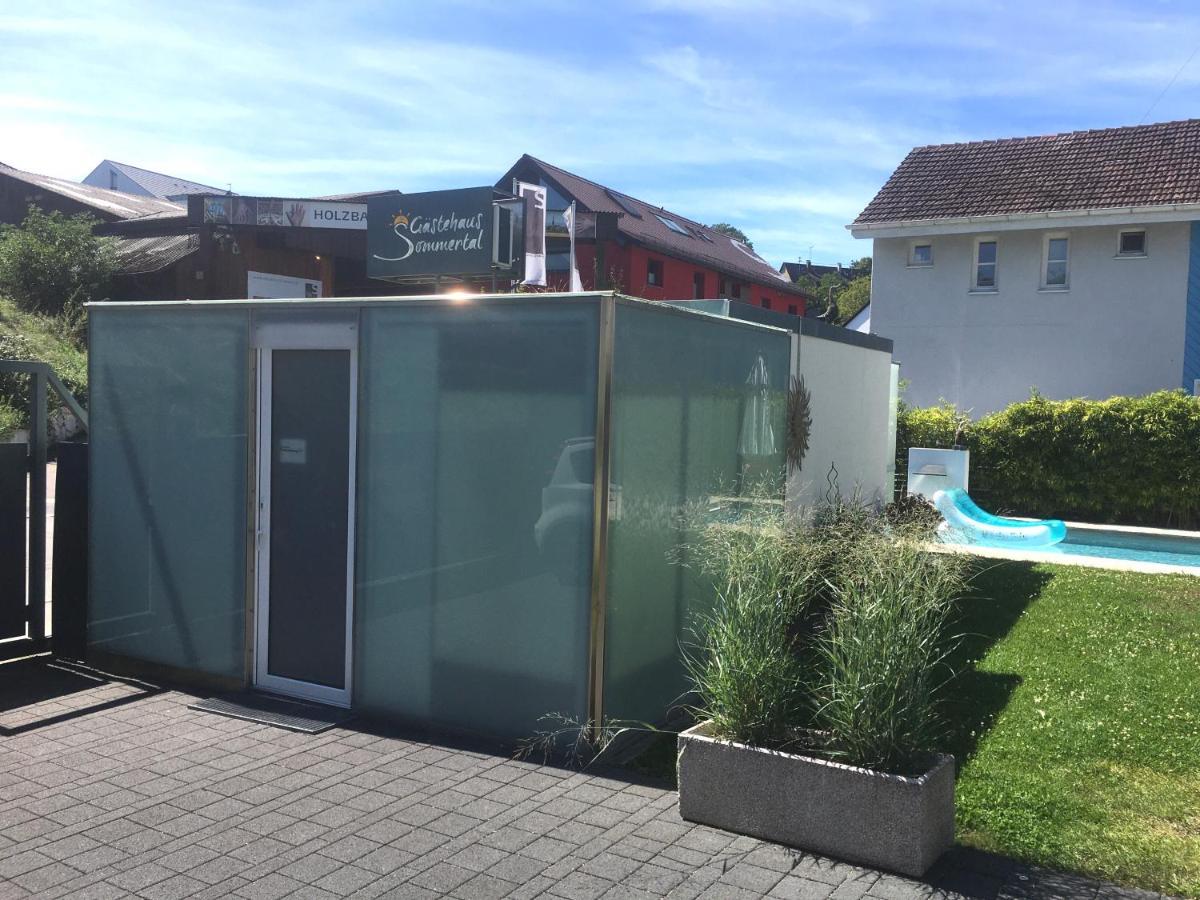 Gaestehaus Sommertal Mit Pool Im Garten, Eigener Parkplatz, 800M Zum Bodensee, 300M Zur Altstadt Meersburg Ngoại thất bức ảnh