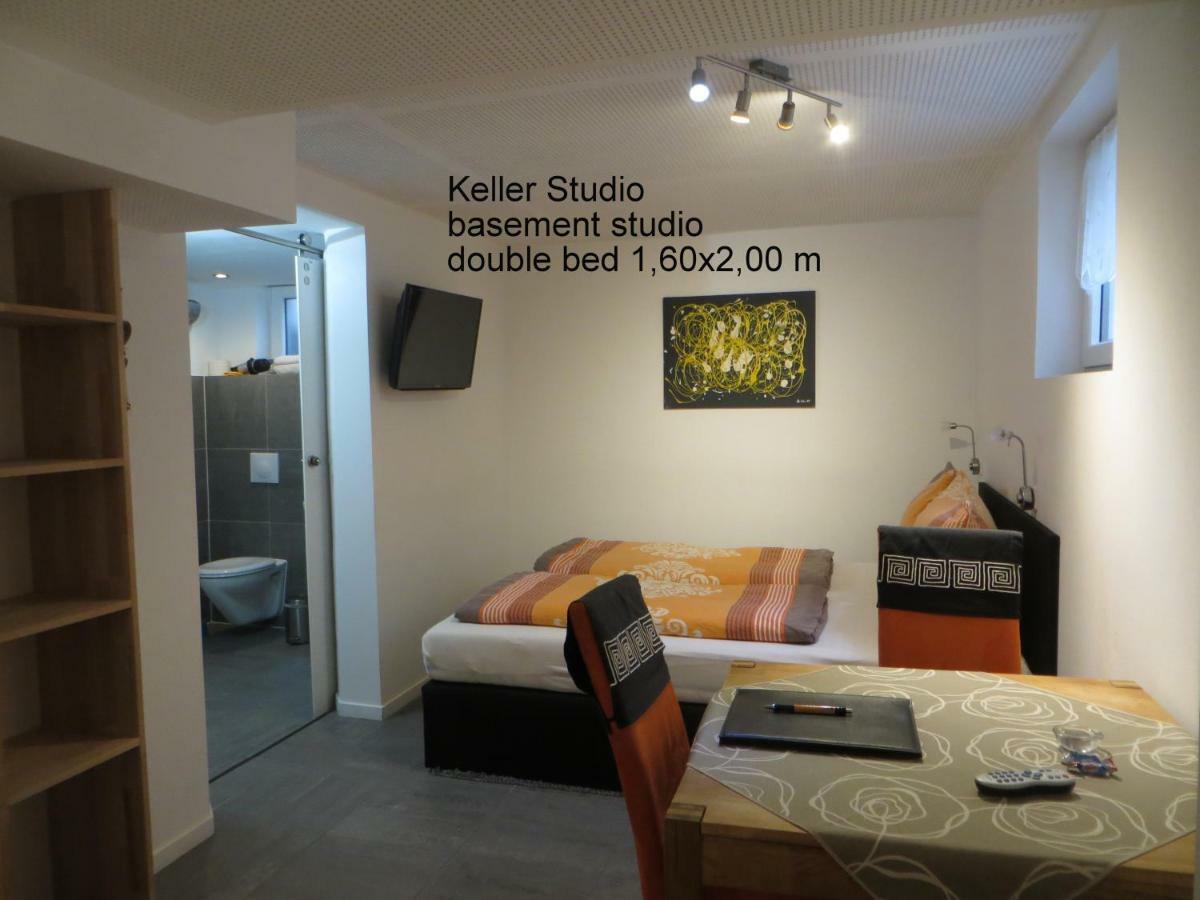 Gaestehaus Sommertal Mit Pool Im Garten, Eigener Parkplatz, 800M Zum Bodensee, 300M Zur Altstadt Meersburg Ngoại thất bức ảnh